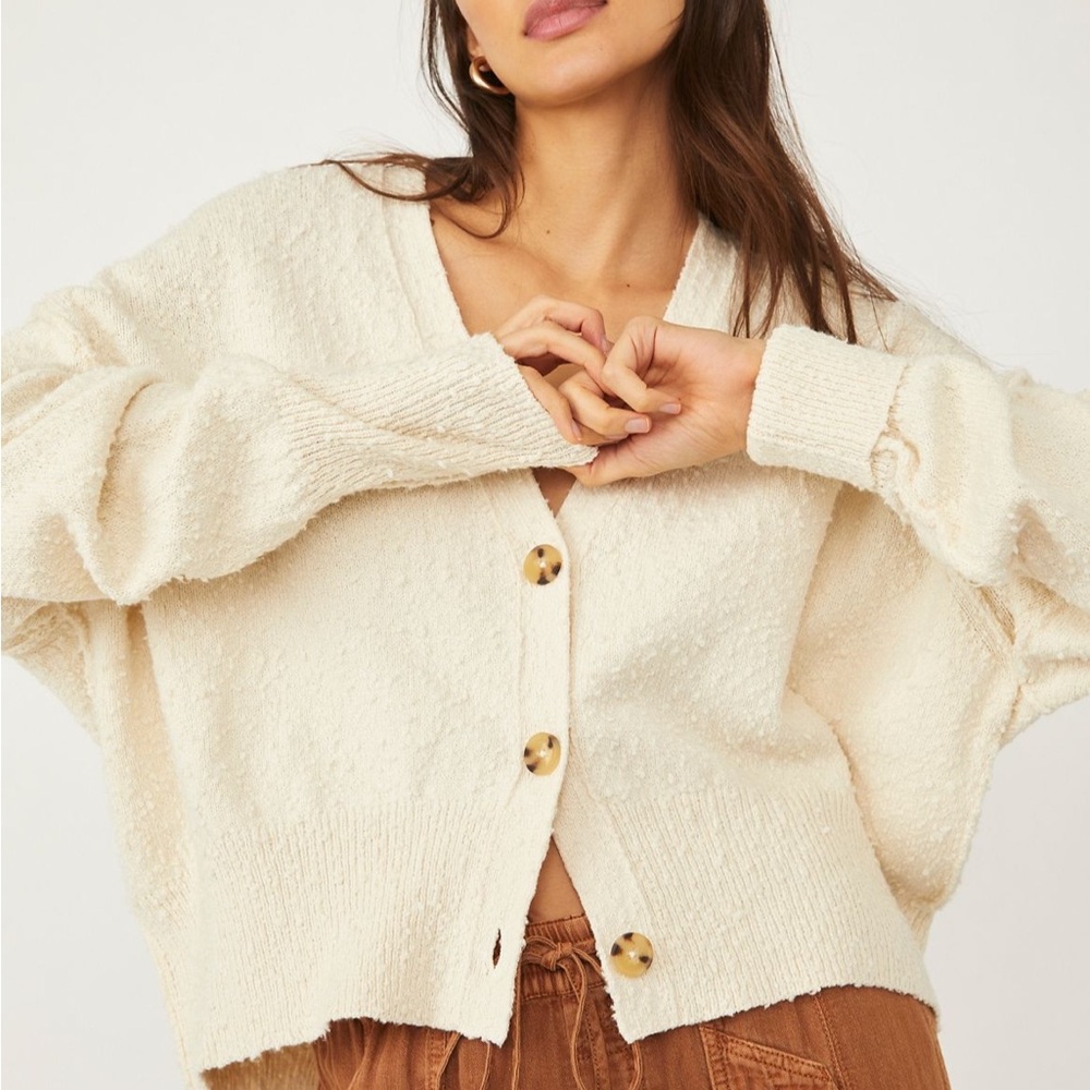 Free People Found My Friend Cardi - Size L